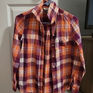 Plaid shirt XS